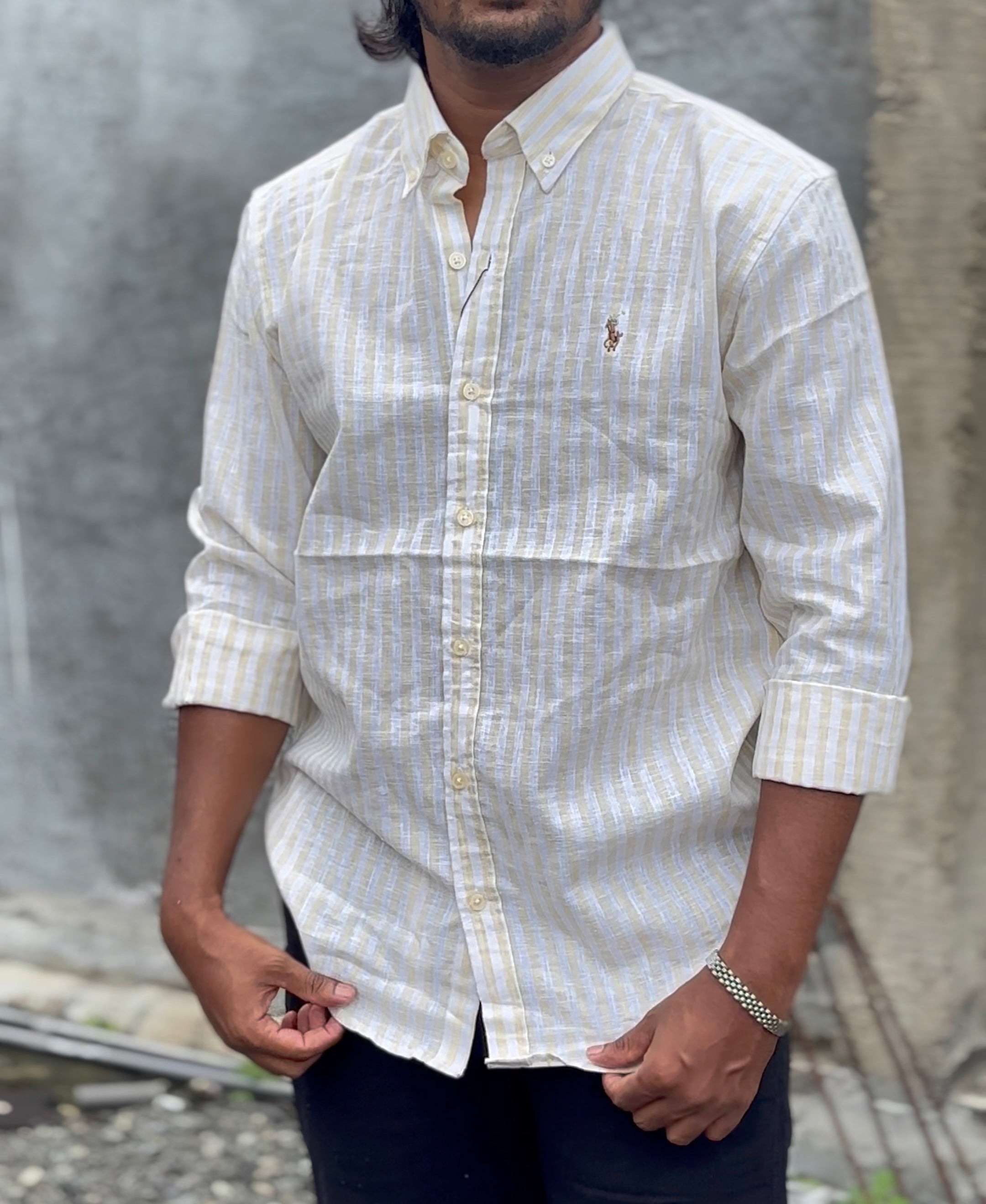 NEXT LEVEL PREMIUM LINEN SHIRT