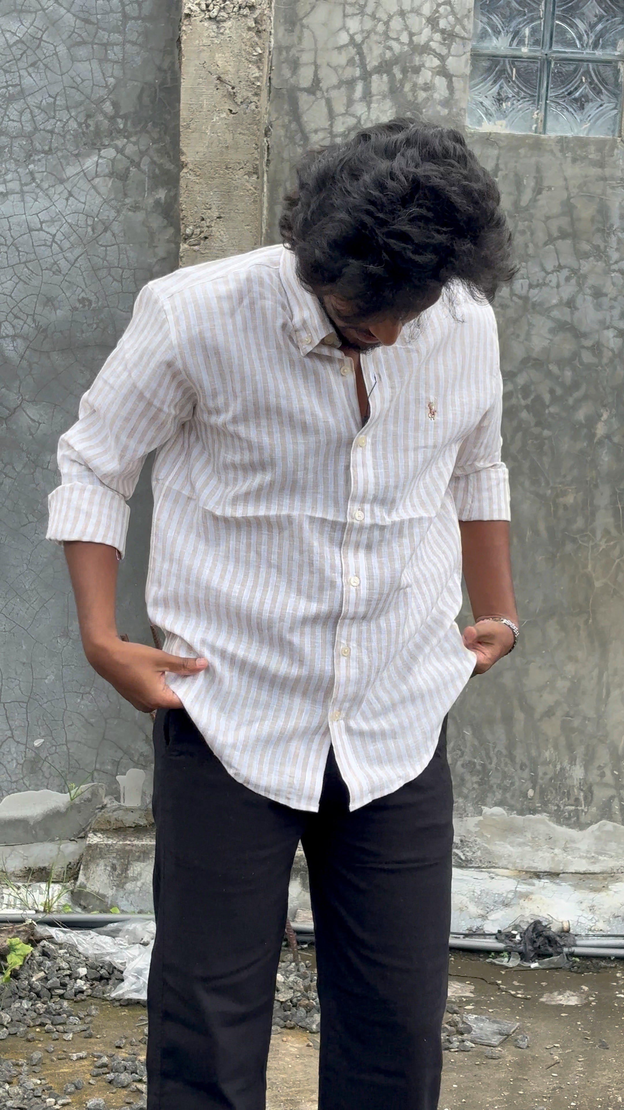 NEXT LEVEL PREMIUM LINEN SHIRT