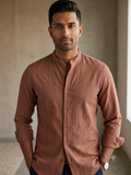 MANDERIN SHIRT LONG SLEEVE
